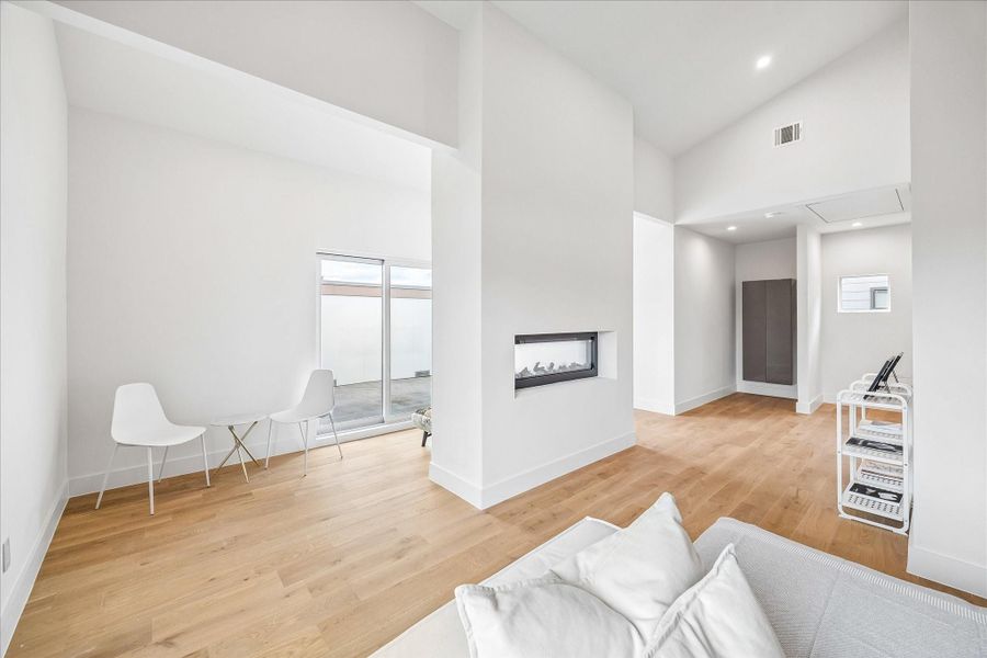 3rd level living/entertaining space. 3rd level living/entertaining space.