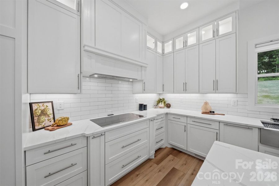 Furnished interior view inside a new home in , Conover (Image 9).
