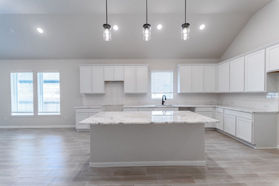 Furnished interior view inside a new home in Arcadia Ridge, San Antonio (Image 4).