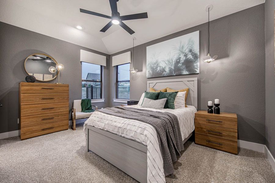 Furnished interior view inside a new home in Sweetwater, Austin (Image 41).