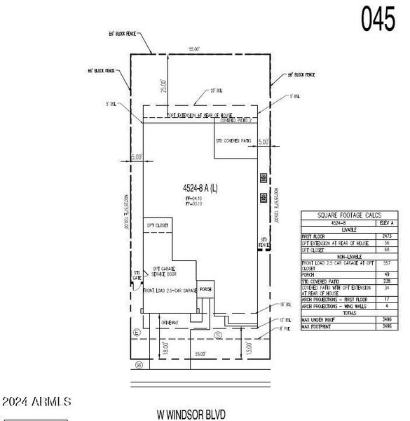 Plot Plan