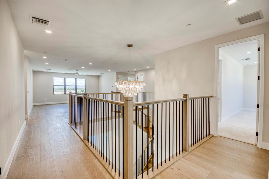 Furnished interior view inside a new home in Apex at Avenir, Palm Beach Gardens (Image 29).