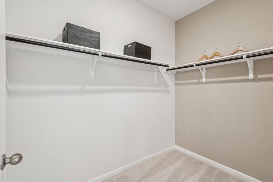 The Kettering II- Primary Suite Walk-In Closet