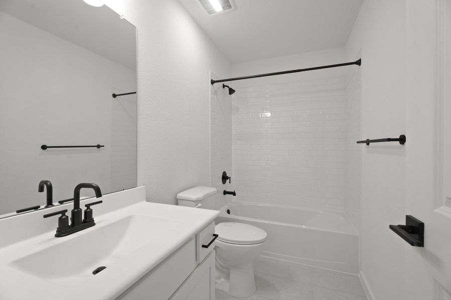 Hall bath (*Photo not of actual home and used for illustration purposes only.) Hall bath (*Photo not of actual home and used for illustration purposes only.)