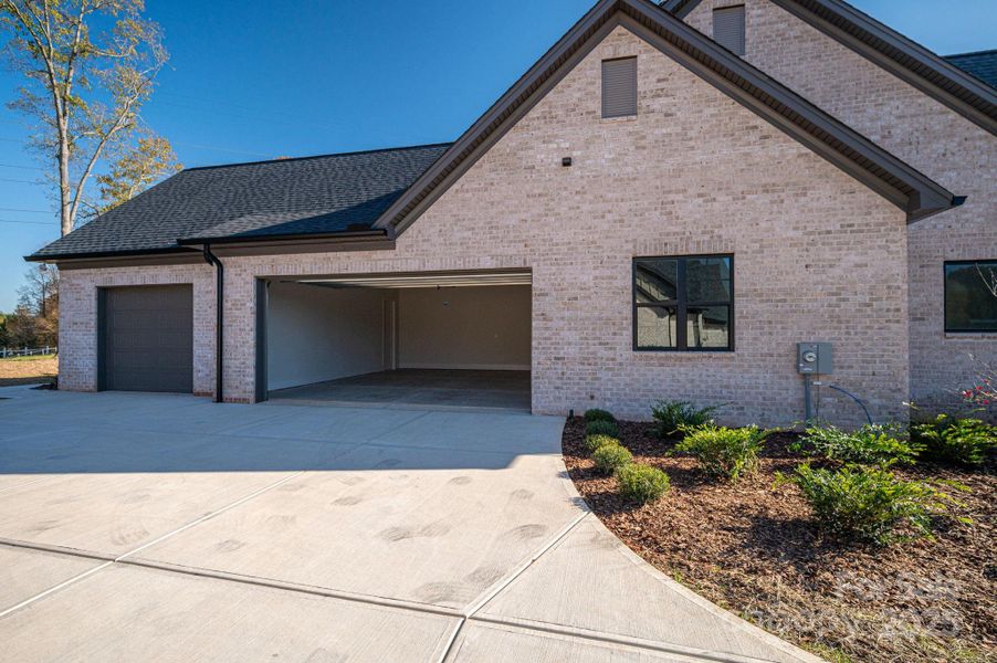 Exterior details and patio area of a home in , Belmont (Image 30).