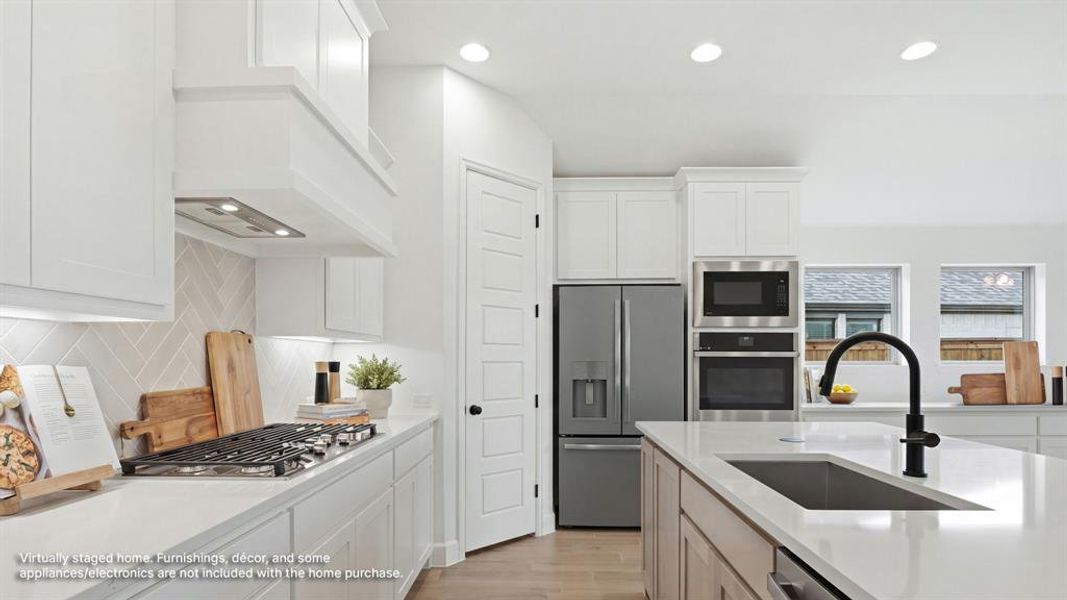 Furnished interior view inside a new home in M3 Ranch, Mansfield (Image 5).