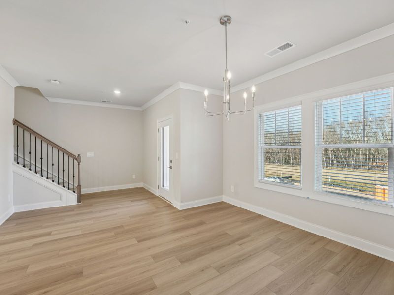 Spacious, unfurnished interior of a new home in Hemingway - Highland Series, Cumming (Image 12).