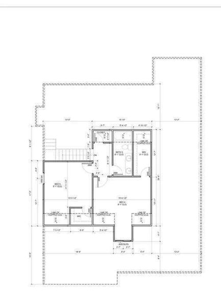 2D floor plan layout of this home in , Bremen, GA (Image 3). 2D floor plan layout of this home in , Bremen, GA (Image 3).