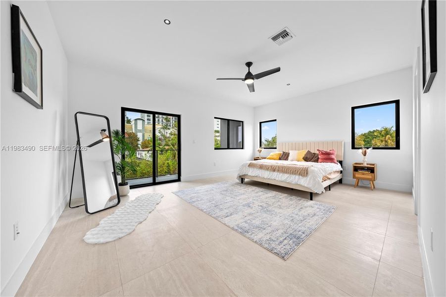 Furnished interior view inside a new home in , Miami (Image 33). Furnished interior view inside a new home in , Miami (Image 33).