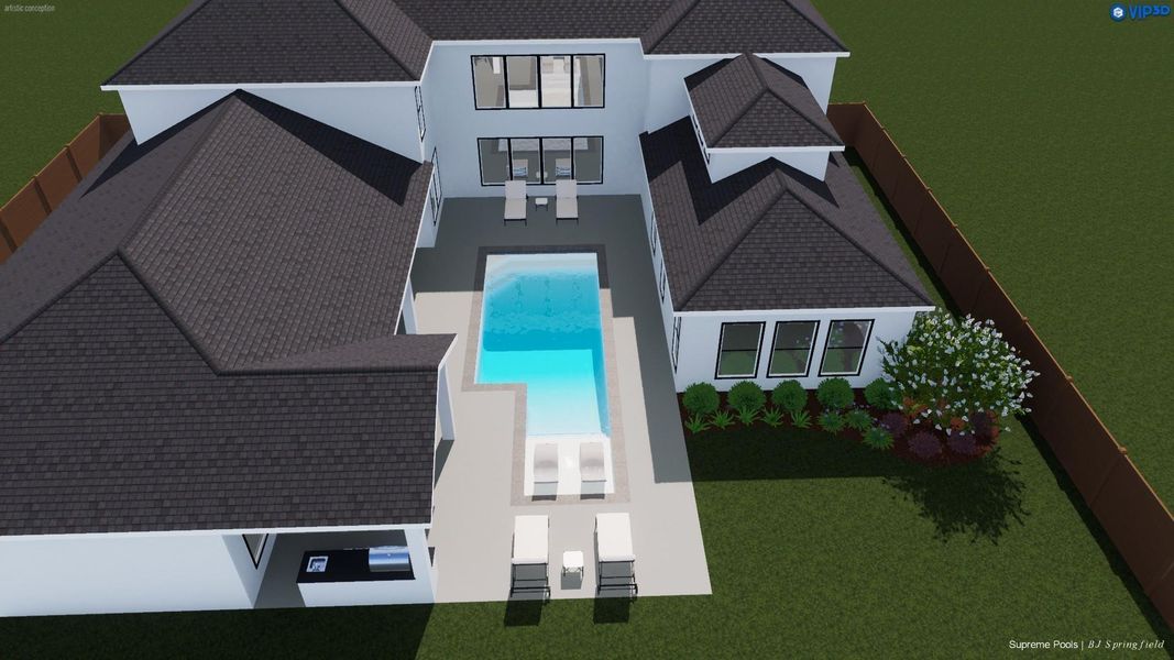 pool rendering