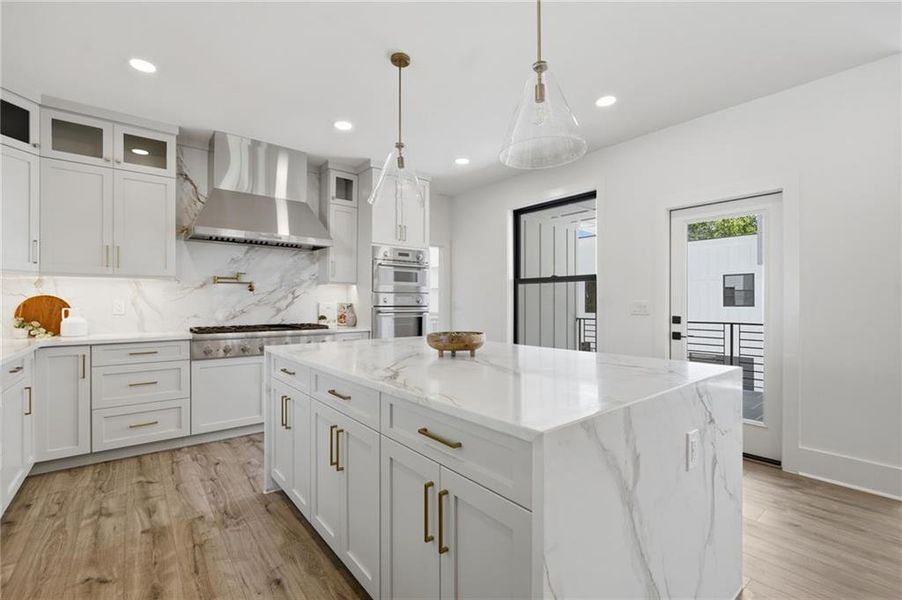 Furnished interior view inside a new home in , Roswell (Image 18).