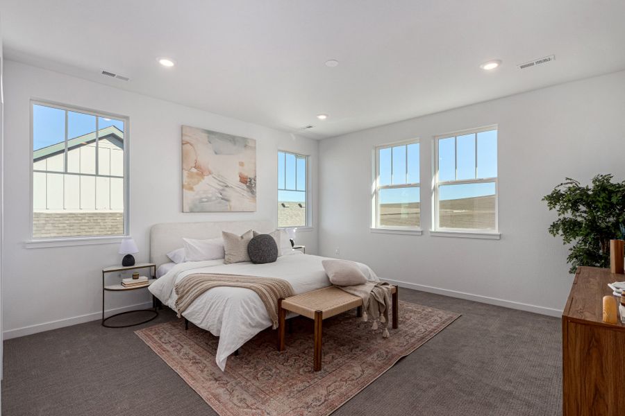 Furnished interior view inside a new home in Westerly, Erie (Image 40).