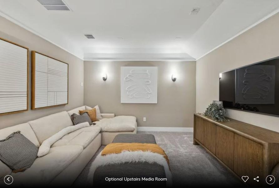 Interior photos- Photo of Pulte model home with same floor plan, not of actual home listed.