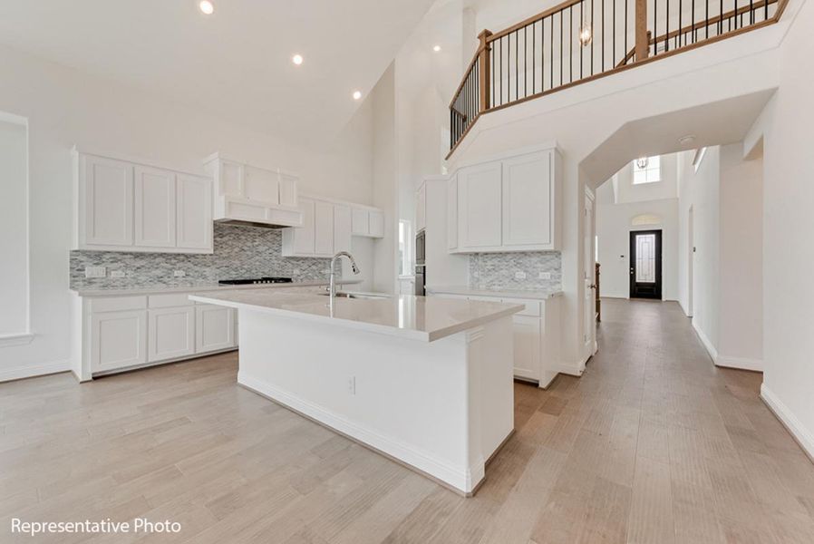 Furnished interior view inside a new home in Edgewater, Fate (Image 5). Furnished interior view inside a new home in Edgewater, Fate (Image 5).
