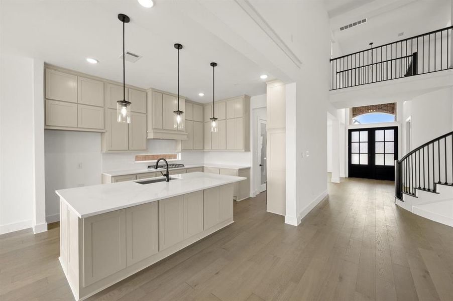 Furnished interior view inside a new home in La Frontera, Fort Worth (Image 9).