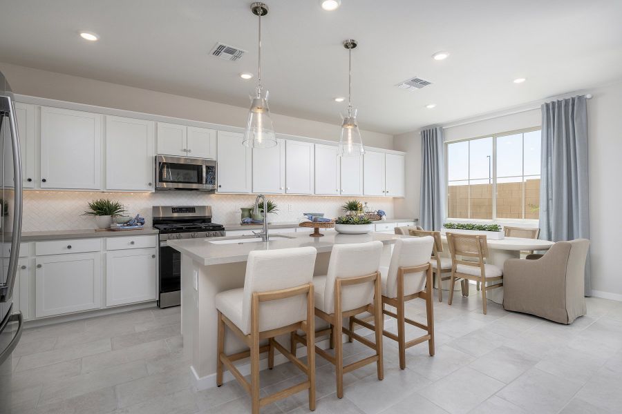 Representative furnished interior of a home built from the 1 by Risewell Homes in Bella Storia, Gilbert (Image 8). Representative furnished interior of a home built from the 1 by Risewell Homes in Bella Storia, Gilbert (Image 8).