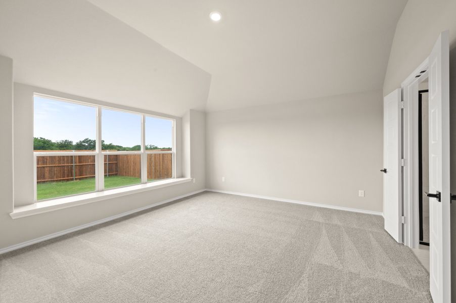Spacious, unfurnished interior of a new home in Meadow Park at The Meadows, Ponder (Image 18). Spacious, unfurnished interior of a new home in Meadow Park at The Meadows, Ponder (Image 18).