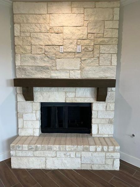 Close-up of interior finishes inside a home in Fannin Ranch, Leonard (Image 10).