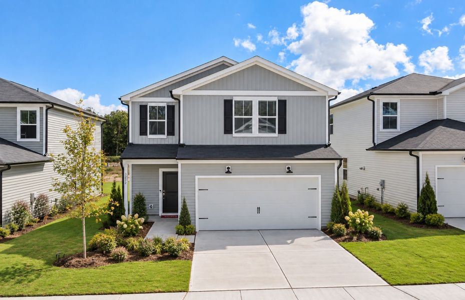 Representative exterior photo of a completed home built from the Oriole by Centex in Carpenter Falls, Durham, NC (Image 24).
