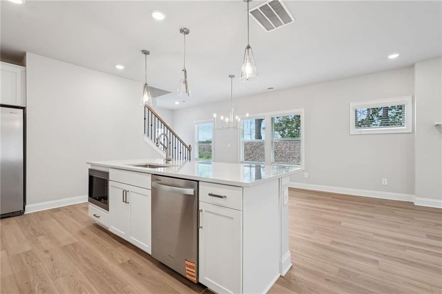 Furnished interior view inside a new home in Hemingway - Reserve Series, Cumming (Image 13). Furnished interior view inside a new home in Hemingway - Reserve Series, Cumming (Image 13).
