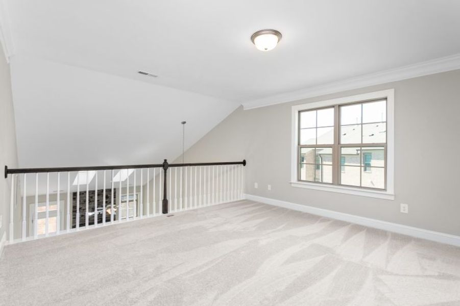 Representative unfurnished interior of a home built from the Greenwich by Keystone Homes NC in Northborough, Colfax (Image 67). Representative unfurnished interior of a home built from the Greenwich by Keystone Homes NC in Northborough, Colfax (Image 67).
