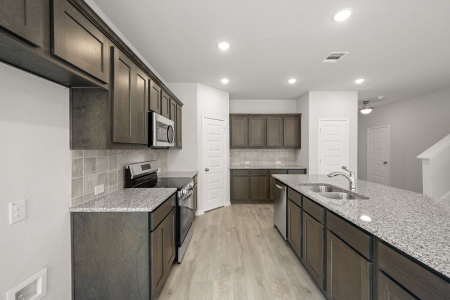 Furnished interior view inside a new home in Eagle Cove, Denton (Image 8). Furnished interior view inside a new home in Eagle Cove, Denton (Image 8).