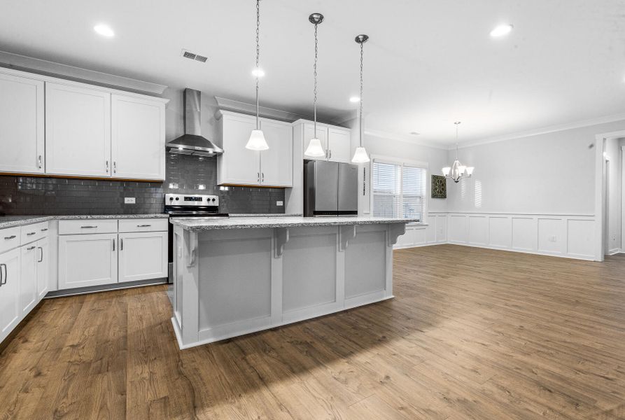 Furnished interior view inside a new home in , Summerville (Image 16).