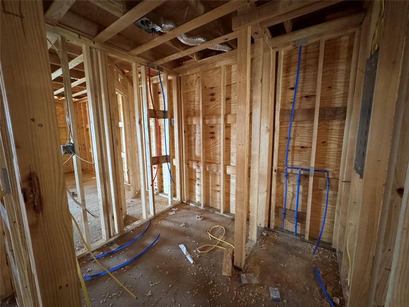 In-progress construction of a new home in , Broaddus, TX (Image 10).