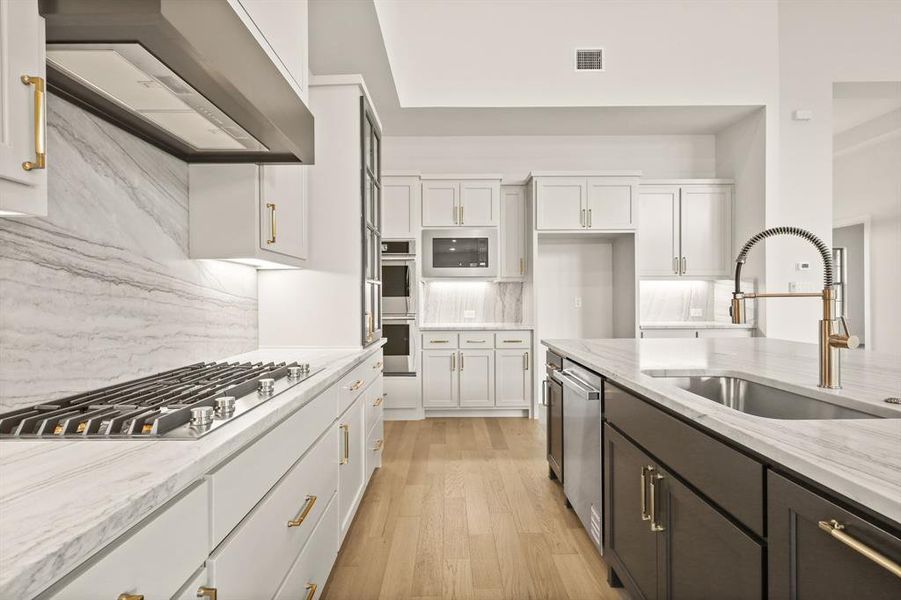 Furnished interior view inside a new home in Chapel View, Heath (Image 6).