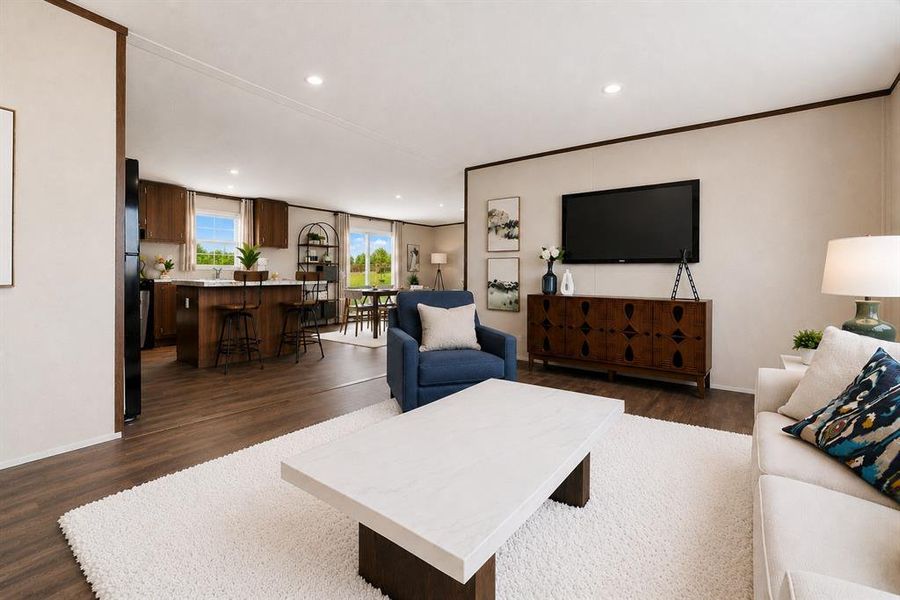 Furnished interior view inside a new home in , Runaway Bay (Image 4).