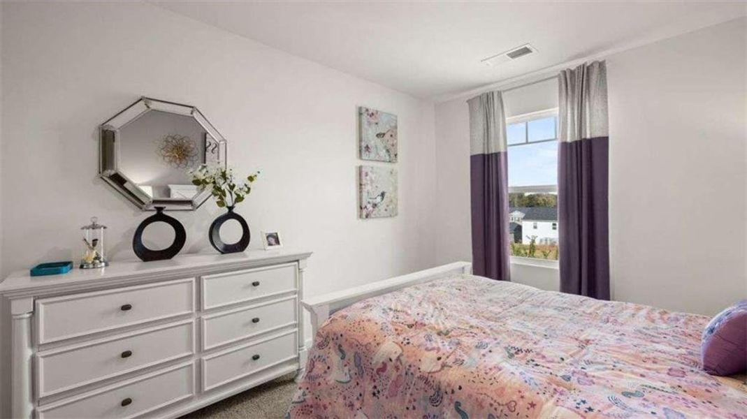 Furnished interior view inside a new home in Poplar Preserve, Newnan (Image 31).