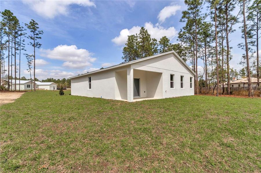 Actual Exterior of home