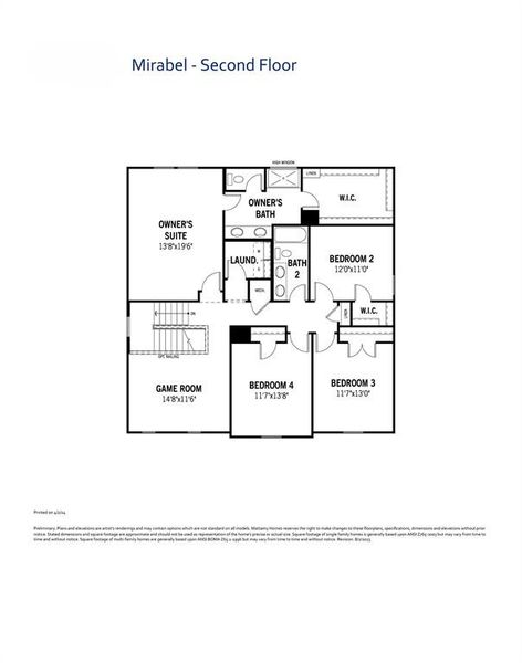 Mirabel - Second Floor