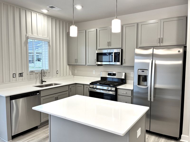Furnished interior view inside a new home in Reidville Town Center, Reidville (Image 6).