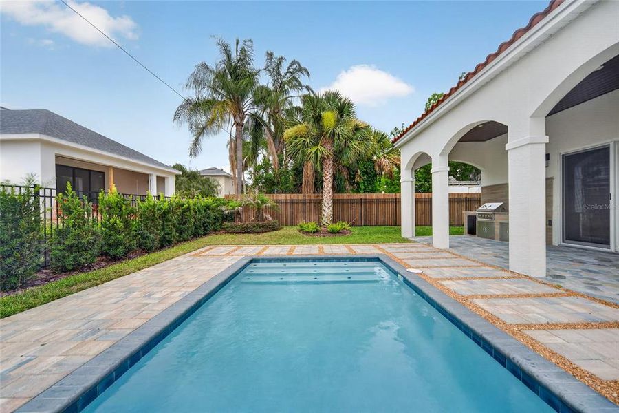 Exterior details and patio area of a home in , Winter Park (Image 25). Exterior details and patio area of a home in , Winter Park (Image 25).