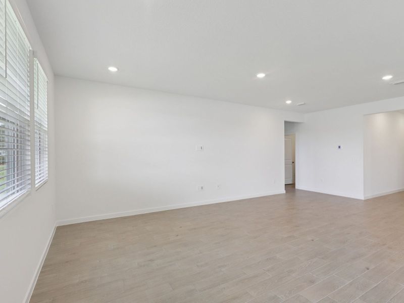 Spacious, unfurnished interior of a new home in Flagler Village - Signature Series, Palm Coast (Image 9).