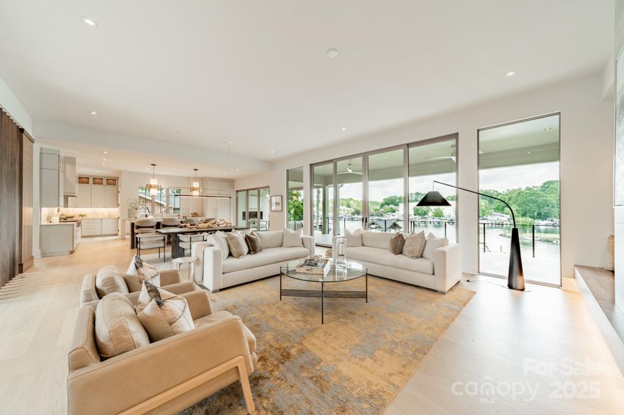 Furnished interior view inside a new home in , Cornelius (Image 8).