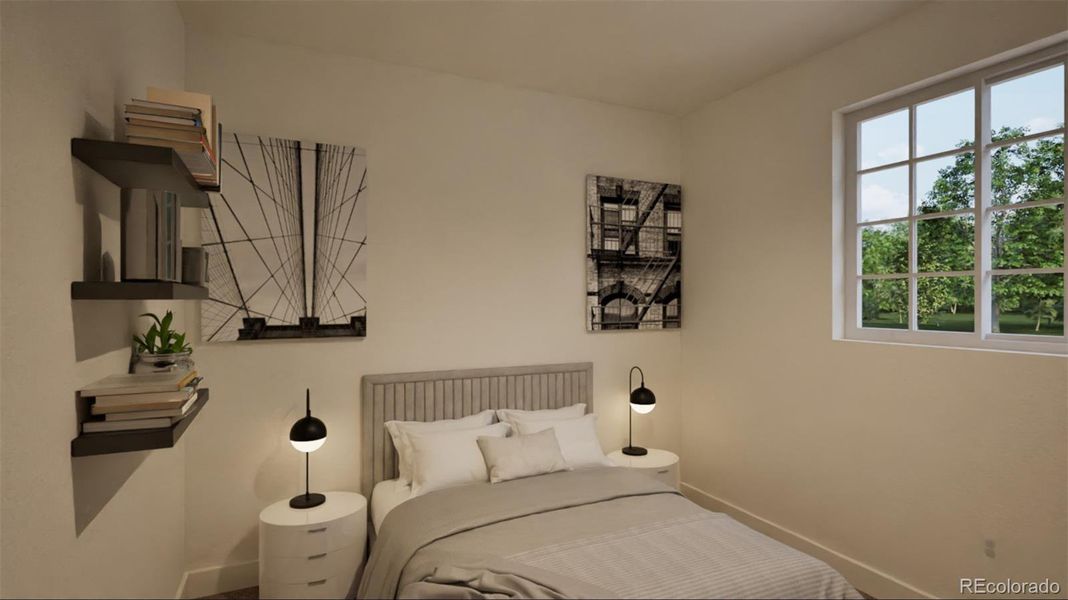 Furnished interior view inside a new home in Thompson River Ranch, Johnstown (Image 4). Furnished interior view inside a new home in Thompson River Ranch, Johnstown (Image 4).