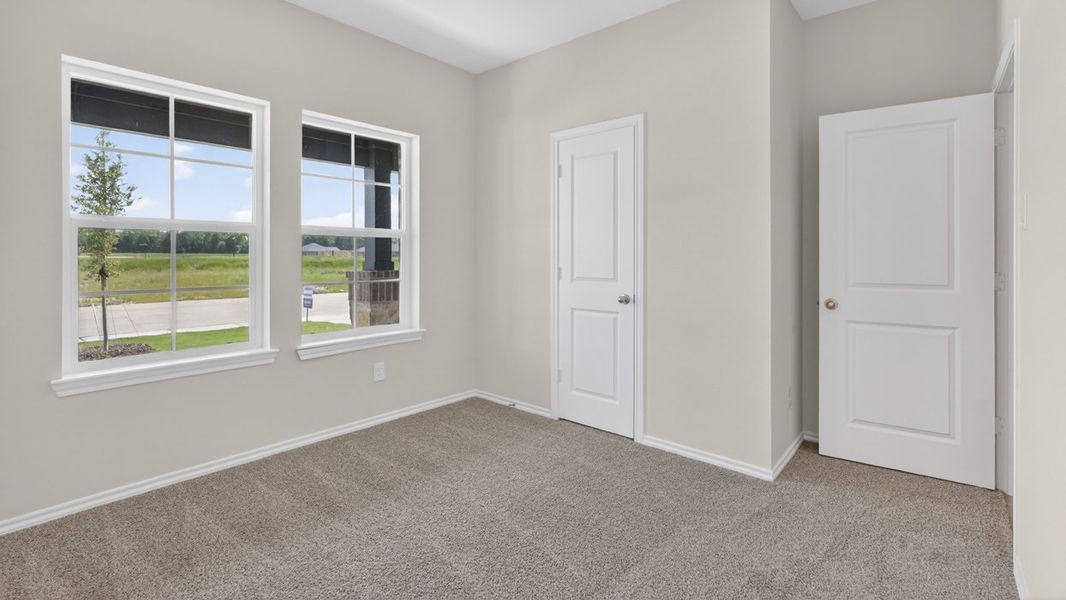 Spacious, unfurnished interior of a new home in Oak Valley Estates, Bullard (Image 19). Spacious, unfurnished interior of a new home in Oak Valley Estates, Bullard (Image 19).