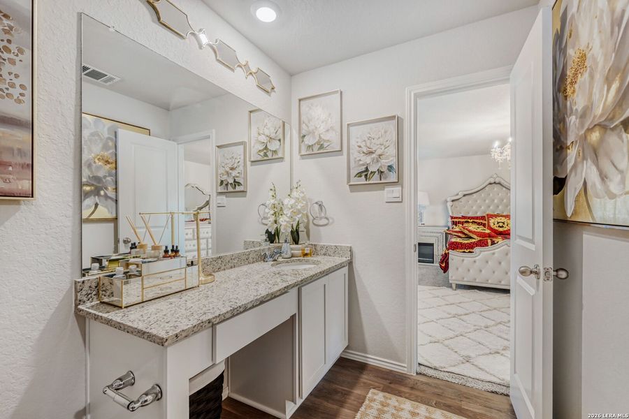 Furnished interior view inside a new home in Redbird Ranch, San Antonio (Image 5).