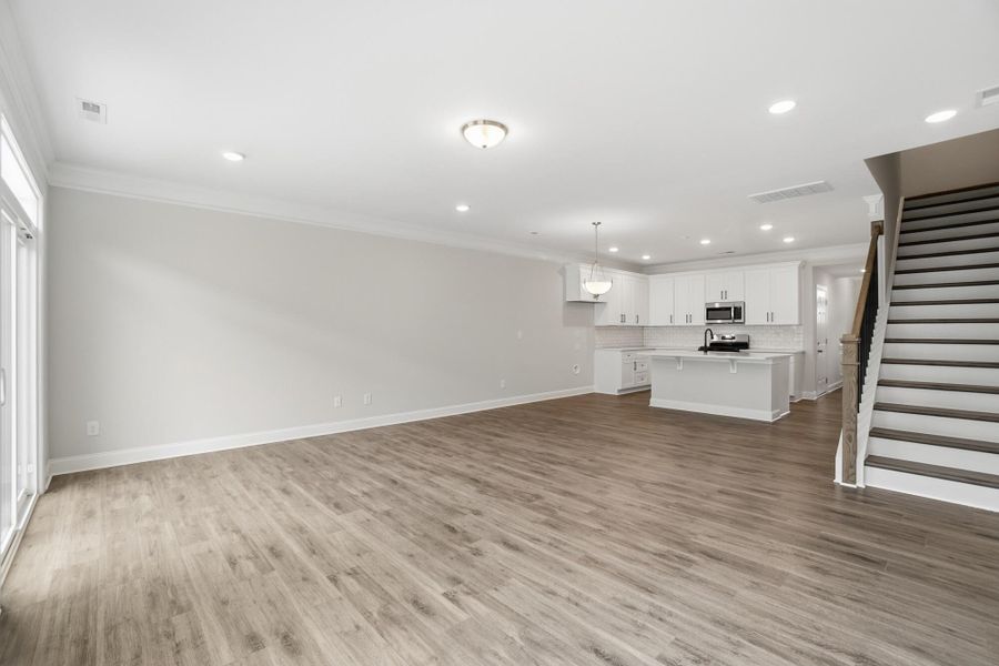 Spacious, unfurnished interior of a new home in Harrisburg Village Townhomes, Harrisburg (Image 22).