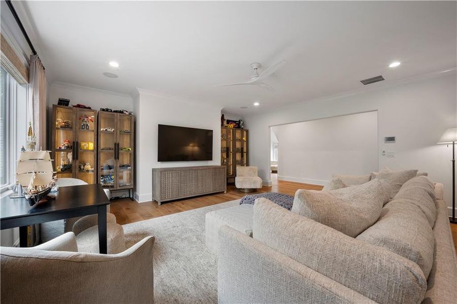 Furnished interior view inside a new home in , Alpharetta (Image 30).