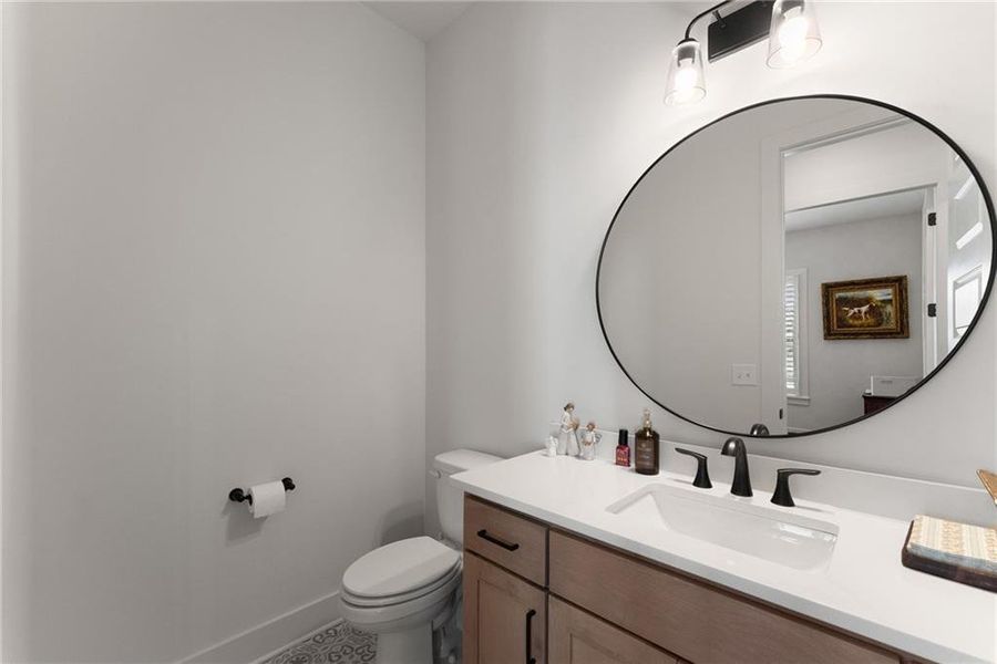 Furnished interior view inside a new home in , Cumming (Image 15).