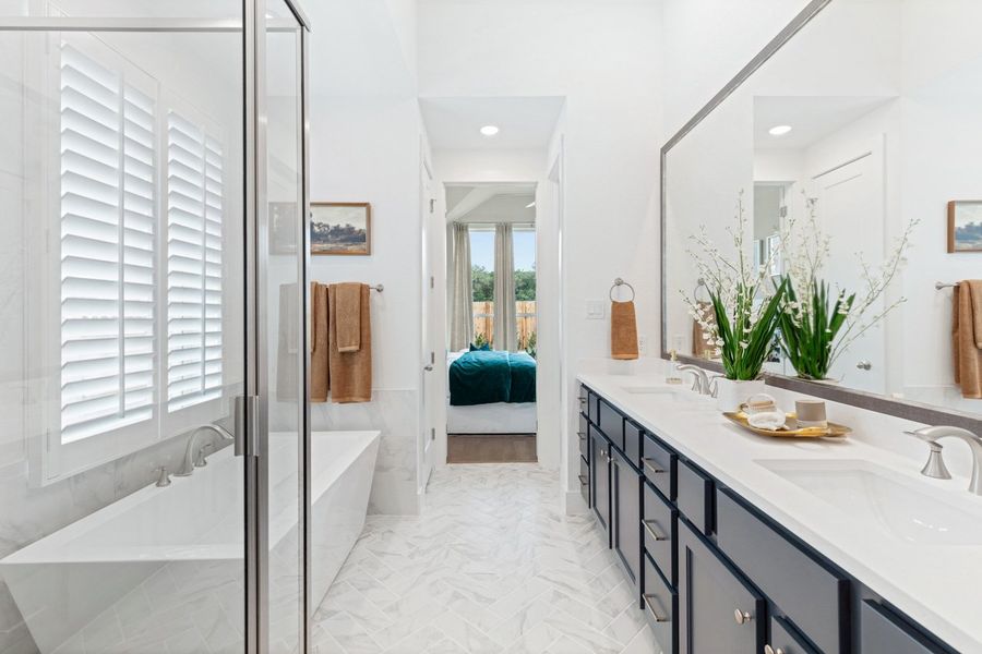 Representative Primary Bathroom - some options shown Representative Primary Bathroom - some options shown