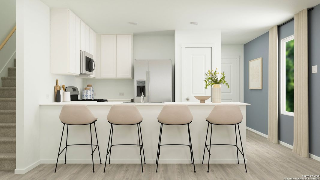 Furnished interior view inside a new home in Lonesome Dove, San Antonio (Image 25).