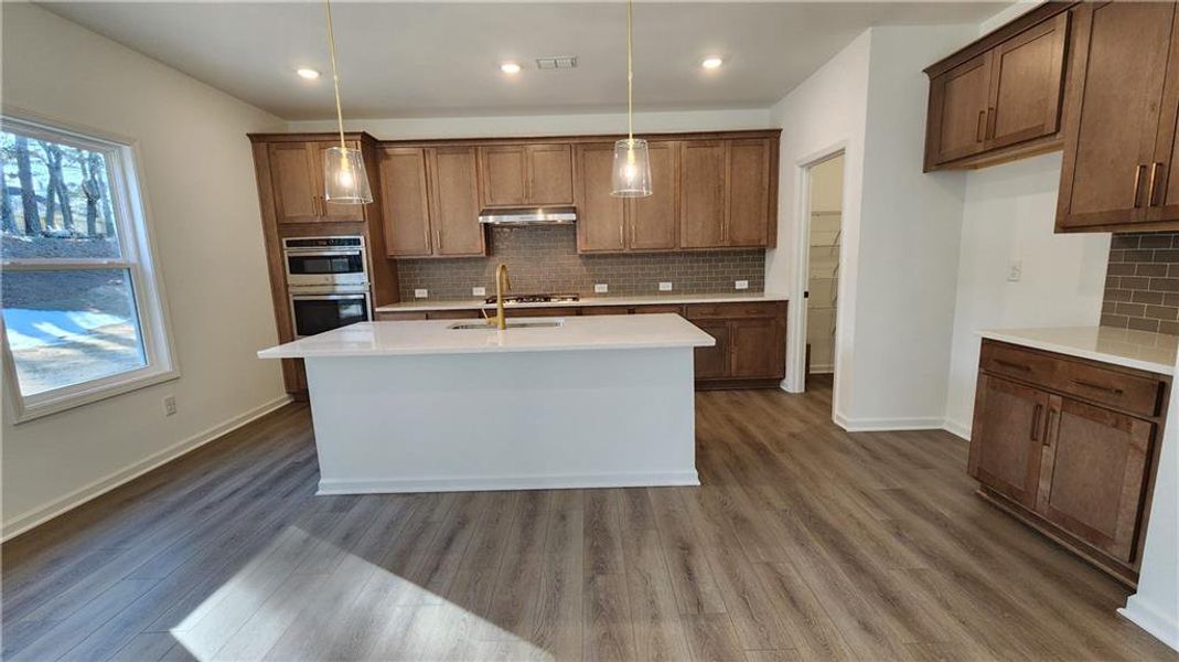 Furnished interior view inside a new home in The Estates at Casteel, Bethlehem (Image 10).