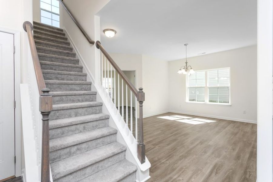 Spacious, unfurnished interior of a new home in Avondale, Greensboro (Image 29). Spacious, unfurnished interior of a new home in Avondale, Greensboro (Image 29).