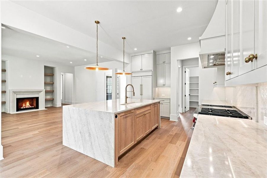 Furnished interior view inside a new home in , Canton (Image 42).