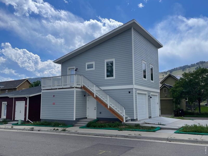 Front exterior of a new home in , Boulder, CO, highlighting curb appeal (Image 21).