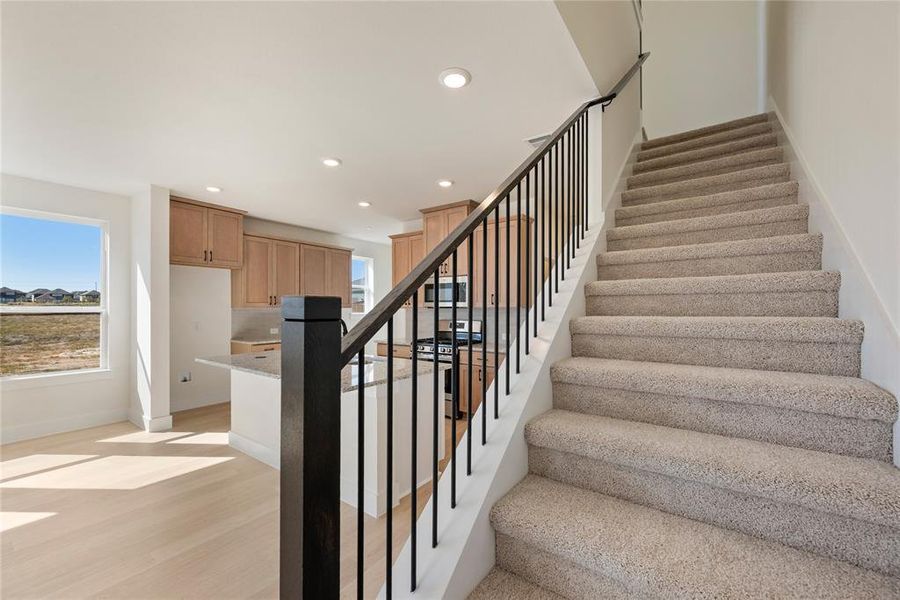Spacious, unfurnished interior of a new home in Talia, Mesquite (Image 21).